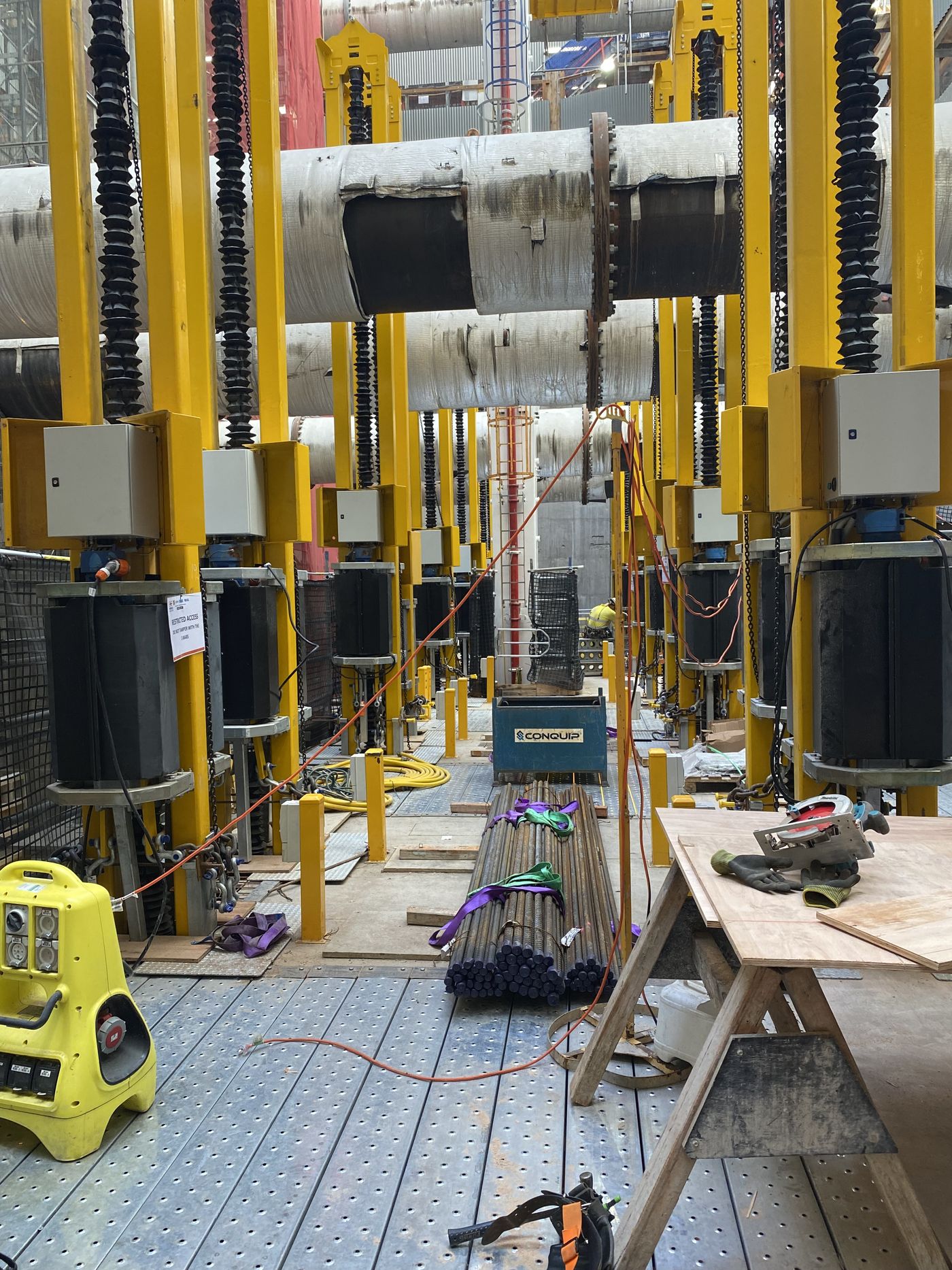Formwork project on site