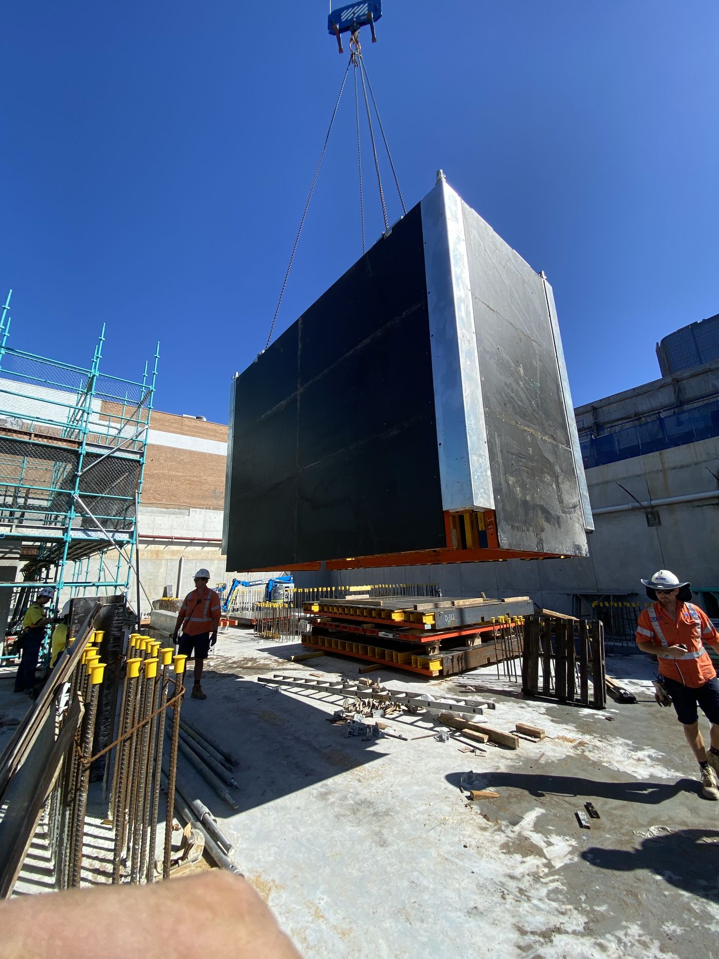 Formwork project on site