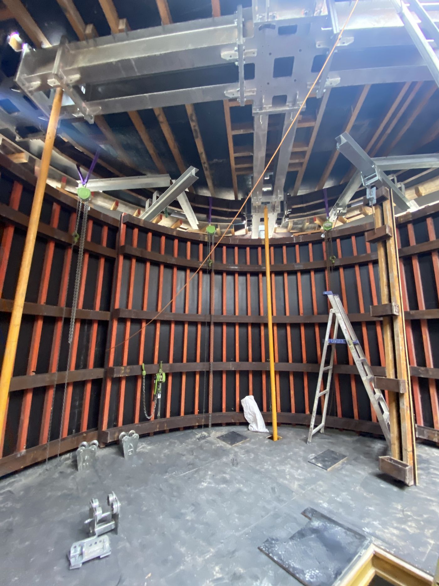 Formwork project on site