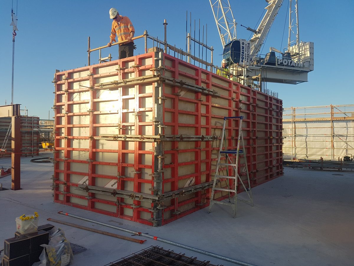 Residential project formwork panel