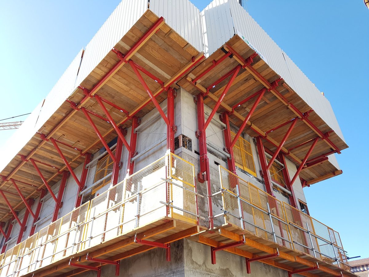 Formwork detail on a civic building